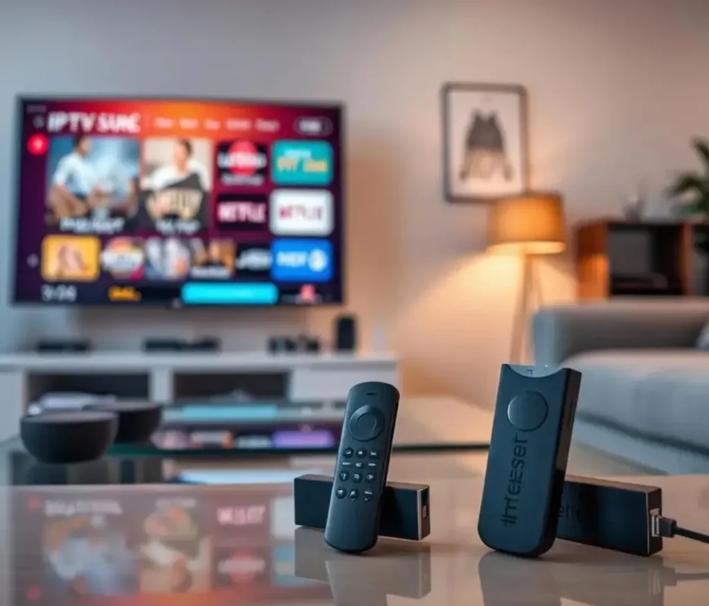 installation IPTV France sur Smart TV avec Fire TV Stick et lecteur IPTV