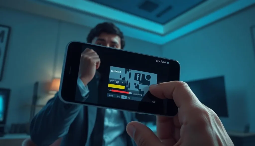 Application IPTV lente affichant un chargement prolongé lors d’une utilisation sur Smart TV